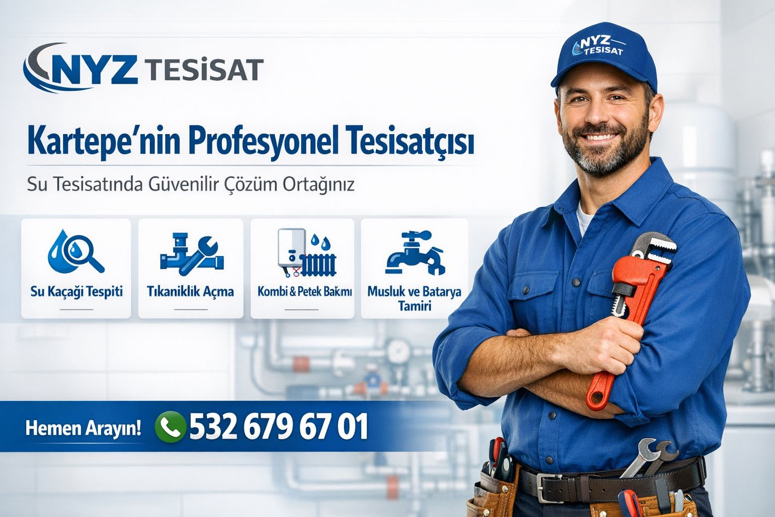 Kartepe Ataşehir Su Tesisatçısı